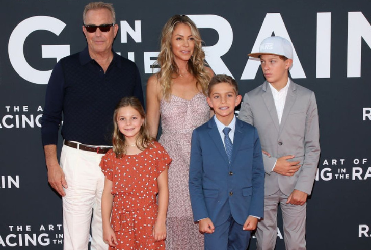 dailyblastlive | Instagram | Kevin Costner's recent divorce involved their three teenagers: Cayden, Hayes, and Grace.
